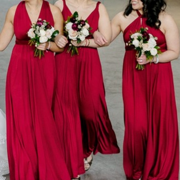 NWOT Multi-way Maxi Dress - Picture 3 of 4